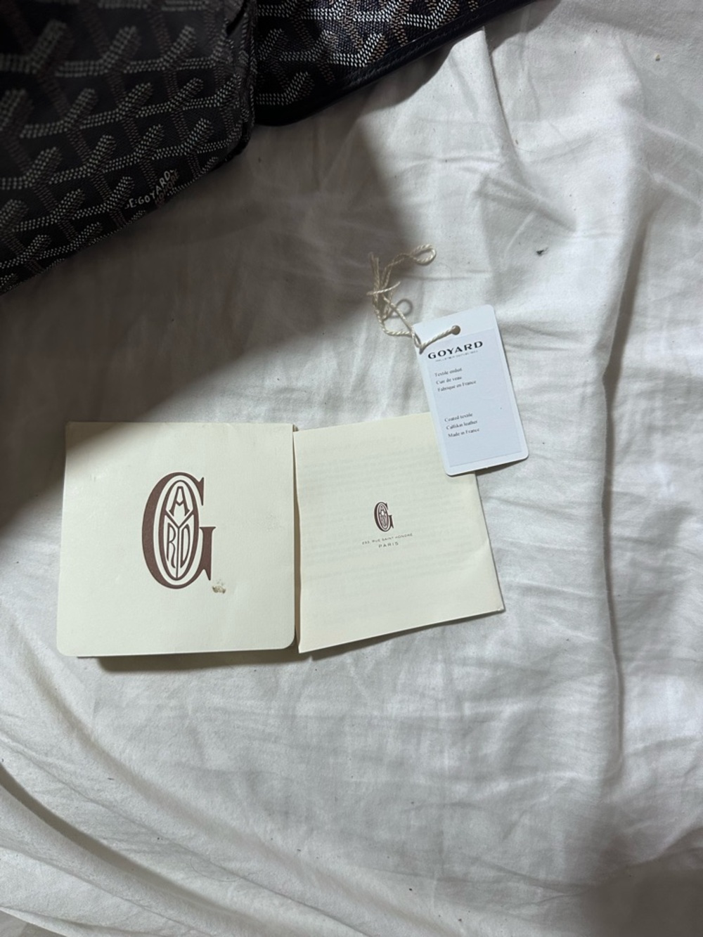 Goyard St Louis MM Coated Leather Tote - Picture 7 of 7
